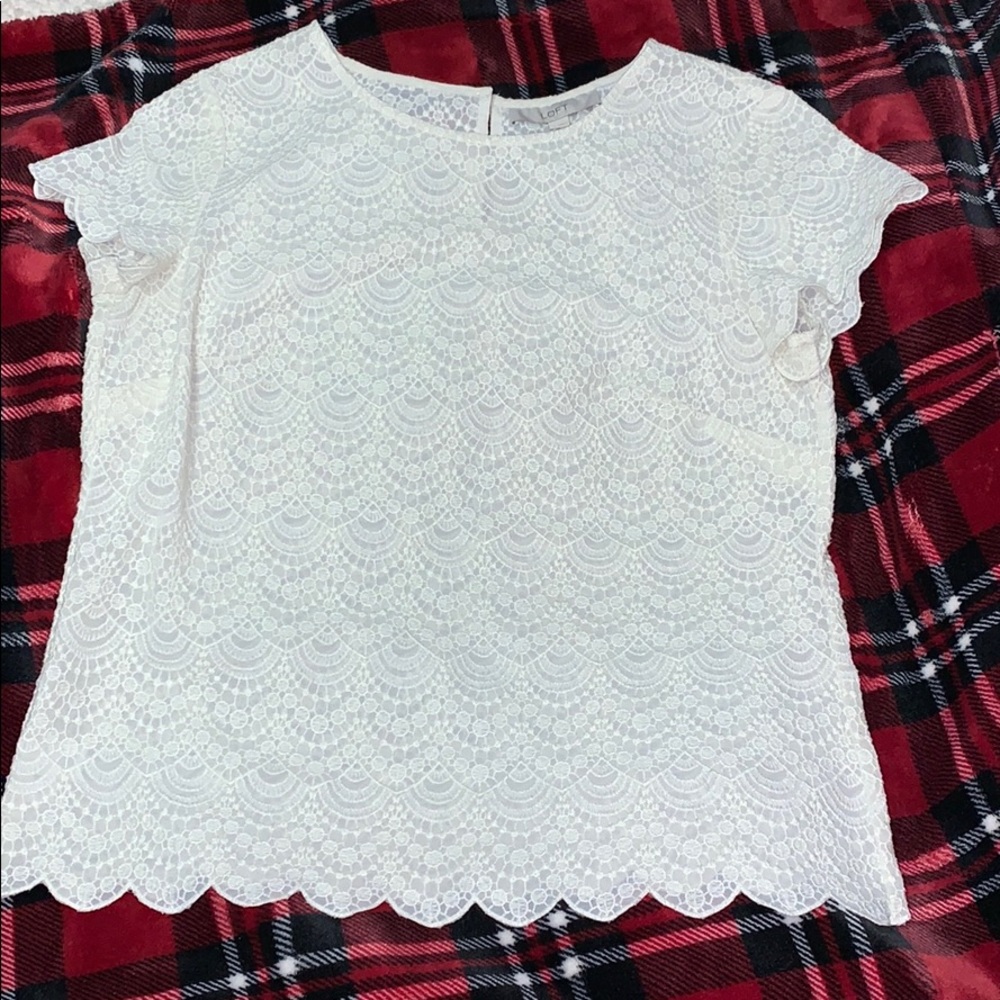 Loft Lace Shell - image 1